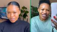 "This is witchcraft": Woman braids her own hair in a video, SA is astonished