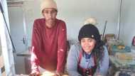 Hard working couple hustles together to make food business flourish, South Africans show them love