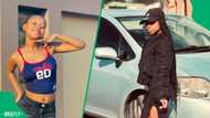 "Not saying get down, it will fall": Woman has misstep while doing dance challenge