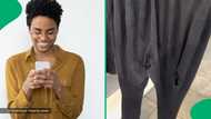 "Bathong": Customer illegally exchanges old legging for a new one, netizens stunned