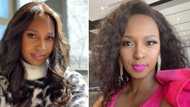 Katlego Danke shows off new hairstyle, actress impresses Mzansi with her natural look: "Forever Young"
