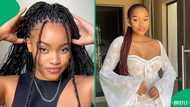 "I am gonna buy": Woman stuns with shein hair extensions that match her natural hair, SA amped