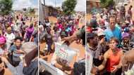 BI Phakathi feeds a community, video shows desperate faces filled with joy, "You an angel Mr Phakathi"