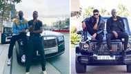 5 awesome pics of Black Coffee bringing the heat with cool whips on social media