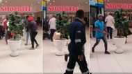 LOL: Hilarious video of employees setting slippery trap for looters has SA laughing