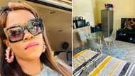 Nelspruit woman flaunts her 1 room apartment, asks Mzansi to review her gorgeous home: "Simple and clean"
