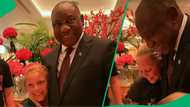 "It's an honour": Ramaphosa's adorable meet and greet with young birthday boy melts hearts