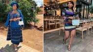 'The River' star Linda Mtoba's 4 gorgeous looks that blew Mzansi away: From rocking a blonde wig to streetwear