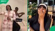 "He stole the show": Internet impressed as woman's brother becomes her backup dancer in viral trend