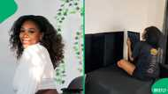 "Sell on Takealot": Woman showcases peel-and-stick wall panels used as headboards, SA impressed