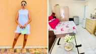 Netizens are inspired by a Johannesburg lady's studio styling in the kasi