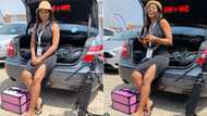 "Bless your hustle": Jozi boss lady is a talented travelling makeup artist with a sexy Merc by her side