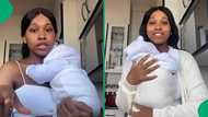 "I spend R2k on my newborn per month": Mzansi reacts to new mom's baby budget