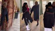 LLB graduate surprises Grade 12 Life Orientation teacher on her graduation day, video warms SA's heart