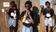 "Those shoes": Man hilariously recreates famous Soweto nightclub, names it Konka Mpumalanga