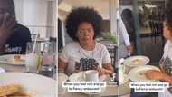 Video of friends disappointed with food portions at fancy restaurant leaves Mzansi dying from laughter