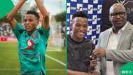 Pirates star Relebohile Mofokeng gifted brand new expensive car worth over R270k