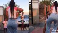 Pretoria hun shows Mzansi how to wiggle the booty in viral TikTok dance, netizens hyper her up some more