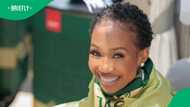 Dineo Ranaka speaks on dads at Father's Day event with daughter