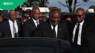 Security scare at President Ramaphosa’s Freedom Day speech as man storms stage