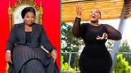LaConco celebrates birthday with stunning photos, Mzansi ignited: "Happy birthday first lady"