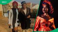 Ntsiki Mazwai posts heartwarming photo with father: "Thank you, dad"