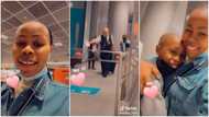 6 Years is not 6 days: Emotional clip shows moment lady who travelled abroad in 2016 flies son to join her