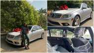 Lady Causes Massive Stir Online After Showing off Brand New Whip She Bought for Herself
