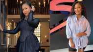 Hot momma alert: Minnie Dlamini looks super cool in her outfit, celebs agree