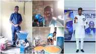 Smart young man suspends university education to focus on lucrative pap business