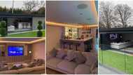 Proud guy flaunts newly furnished man cave, interior wows Mzansi