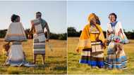 Photos of traditional wedding go viral, Xhosa attire lights up social media