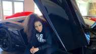 South Africa female celebrities with expensive cars