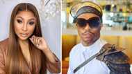 Somizi Mhlongo seemingly defends Enhle Mbali after polygamy and cheating scandal, Mzansi split