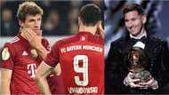 Bayern Munich striker blasts French football officials for awarding Ballon d’Or to Lionel Messi