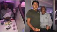Kind man gives up his first-class seat in aeroplane for 88-year-ild woman, helps her fulfill lifelong dream