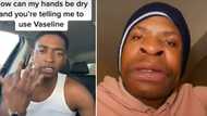 Mzansi TikToker roasts man’s pronunciation of Vaseline, video clocks 75k likes as people can themselves