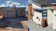 "Grateful to God": Man builds mom new home, shares heartwarming snaps