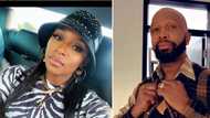 Sello Maake Ka-Ncube praises DJ Zinhle for agreeing to co-parent with her baby daddy AKA: "You have my respect"