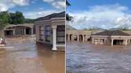Mzansi man calls on construction professionals to explain raging rivers running through homes: SA shares views