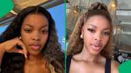 "Deep down, we want your life": Stay-at-home girlfriend flaunts being her man's egg, SA entertained