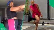 "Self-doubt is loud": Woman shows incredible weight loss journey, inspires Mzansi