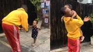 “Fetching her from school”: Sweet daddy daughter clip leaves Mzansi in puddle of mush