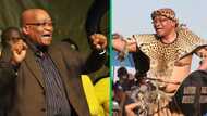 Jacob Zuma’s energetic appearance at MK Gig debunks rumours of his ill health