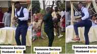 Groom slays with dance moves at his wedding with friend, video impresses netizens: "Nailed it"