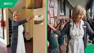 Durban school principal Mrs Williams gets emotional farewell as pupils line up to say goodbye