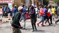 Mogale City residents shut down community over illegal mining and violence against women in Krugersdorp