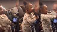 Aww: Adorable video shows baby removing dad's mask to give him a kiss