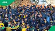 St David's Marist Inanda students' Bafana Bafana war cry delights SA
