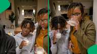 “Let’s try Magoo”: US family living in Sandton tries Mageu for the first time and divides Mzansi